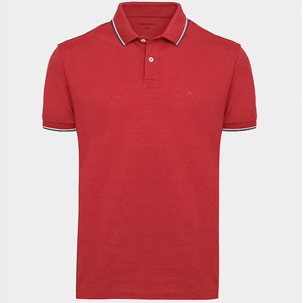 Camisa Polo Aramis Basic 4 Frisos Ve26b Vermelho Masculino