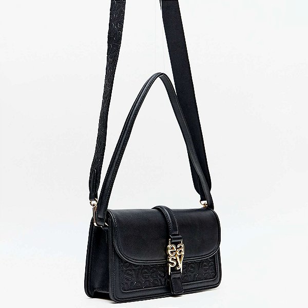 Bolsa Tote Easy Lança Perfume Frequencia Ve26 Preto Feminino