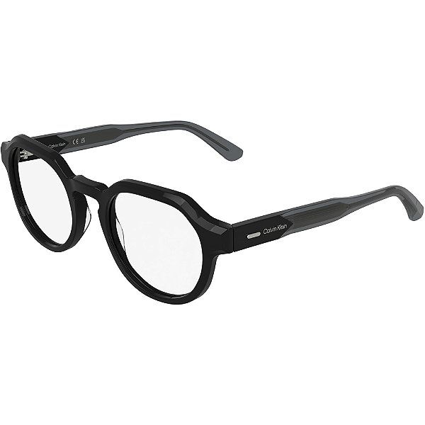 Armação Calvin Klein 25545 001 Preto Masculino