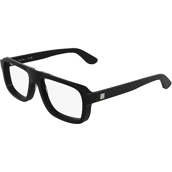 Armação Calvin Klein 25548 001 Preto Masculino