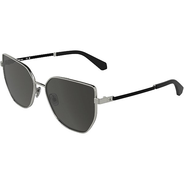 Óculos de Sol Calvin Klein Jeans 25209S 040 Prata Feminino