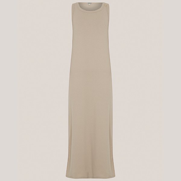 Vestido Dudalina Cris Ve26 Bege Feminino
