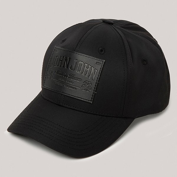 Boné John John Kevin Ve26 Preto Masculino