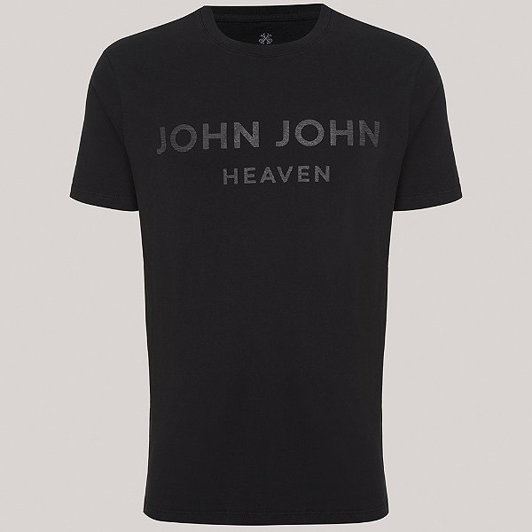 Camiseta John John 2000s Ve26 Preto Masculino