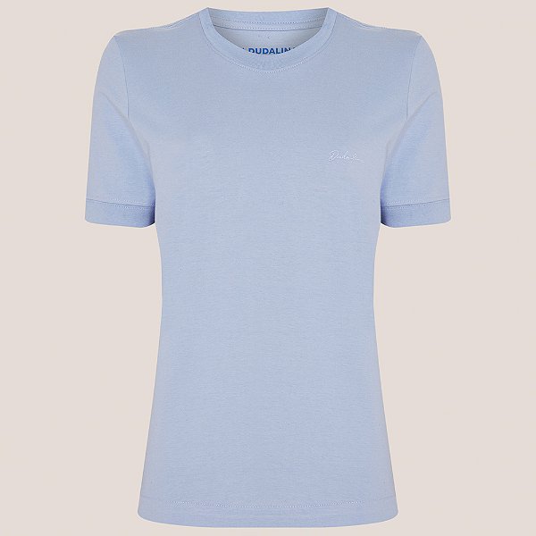 Blusa Dudalina Amanda Pr26 Azul Claro Feminino