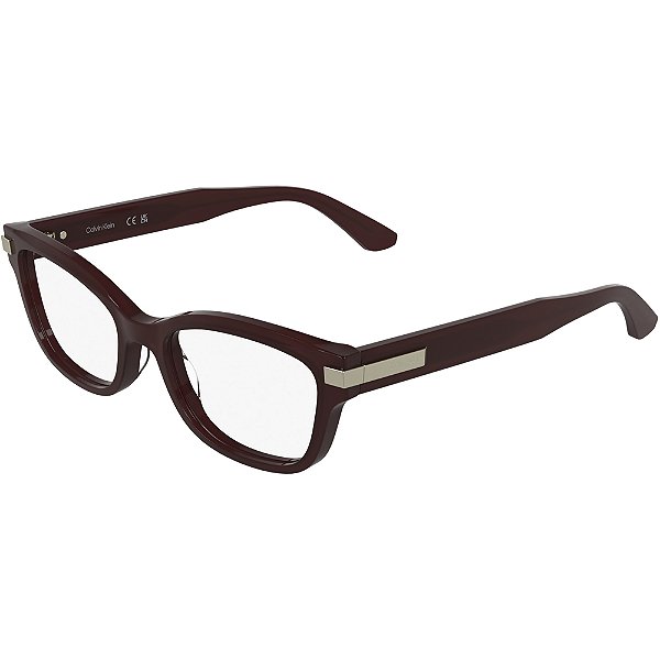 Armação Calvin Klein CK25541 605 Marrom Feminino