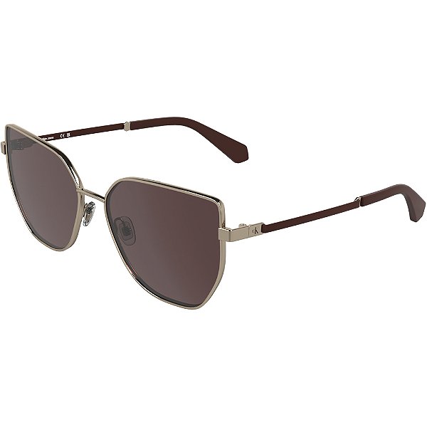 Óculos de Sol Calvin Klein CKJ25209S 770 Dourado Feminino