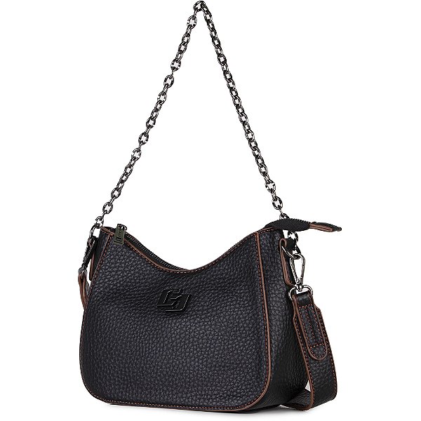 Bolsa Crossbody Colcci Iconic Ve26 Preto Feminino