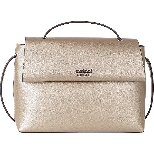 Bolsa Crossbody Colcci Minimal Ve26 Dourado Feminino