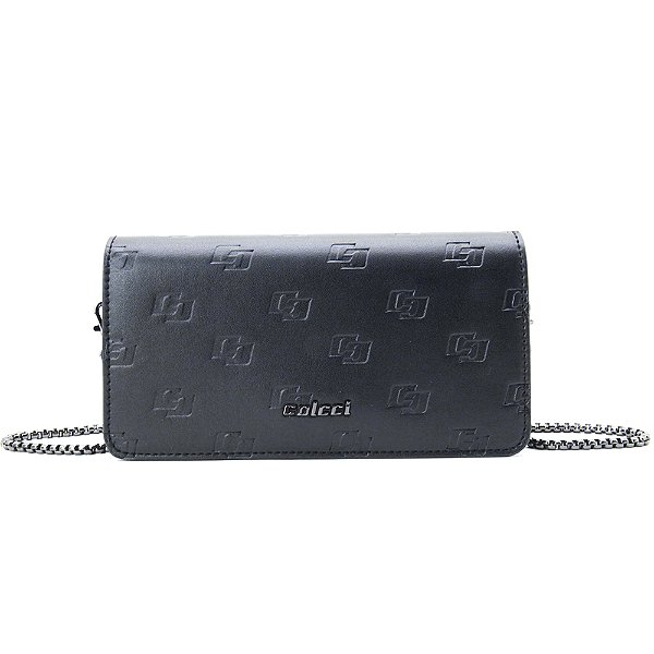Carteira Colcci Iconic Metal Ve26 Preto Feminino