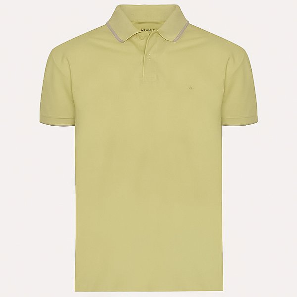 Camisa Polo Aramis Classic Friso Ve26 Verde Masculino