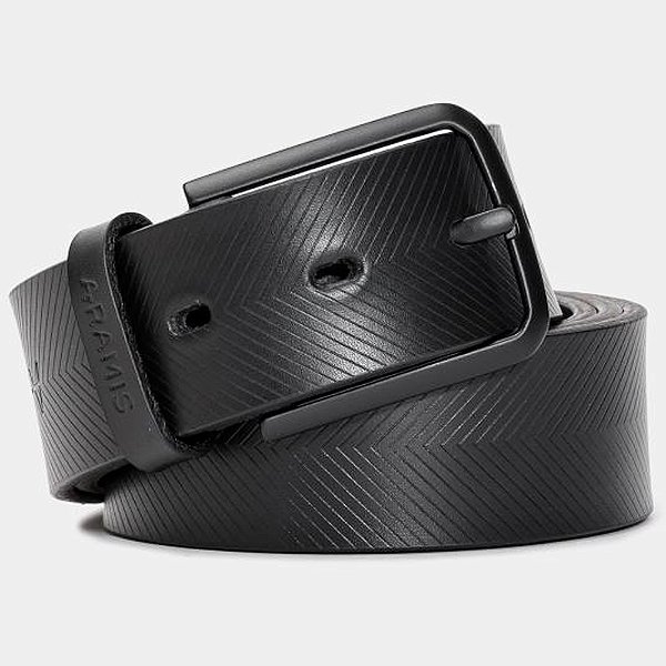 Cinto Aramis Basic Chevron Ve26 Preto Masculino