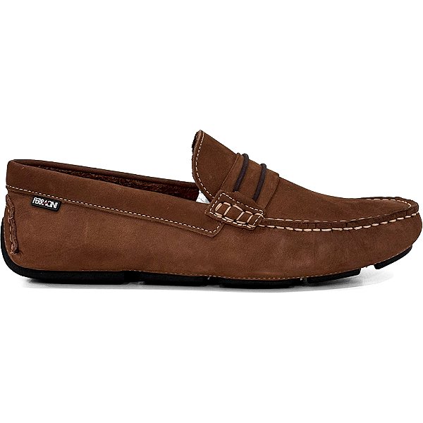 Sapato Mocassim Ferracini Mali 2777-612D Marrom Masculino