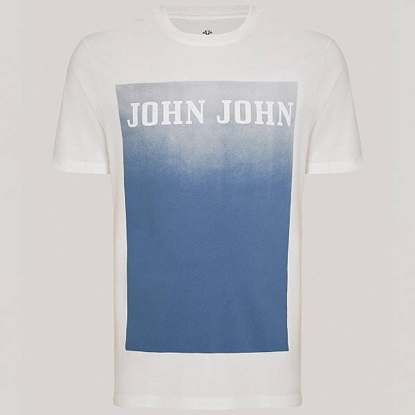 Camiseta John John Post Sunset Ve26 Off White Masculino