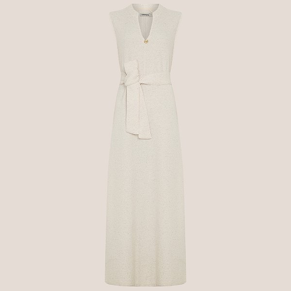 Vestido Dudalina Daniele Ve26 Bege Feminino
