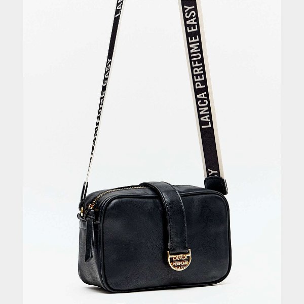 Bolsa Crossbody Easy Lança Perfume Pass Ve26 Preto Feminino