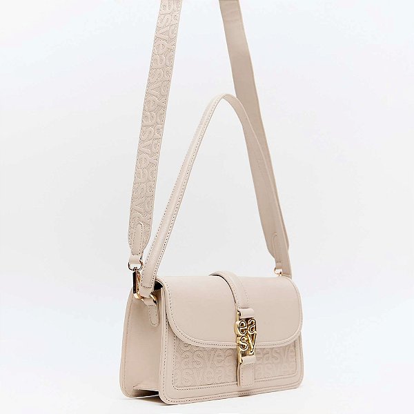 Bolsa Tote Easy Lança Perfume Frequencia Ve26 Bege Feminino