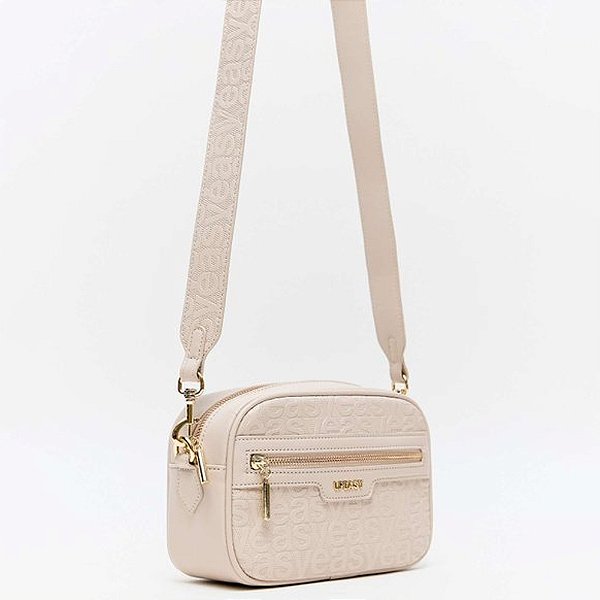 Bolsa Crossbody Easy Lança Perfume With Ve26 Bege Feminino