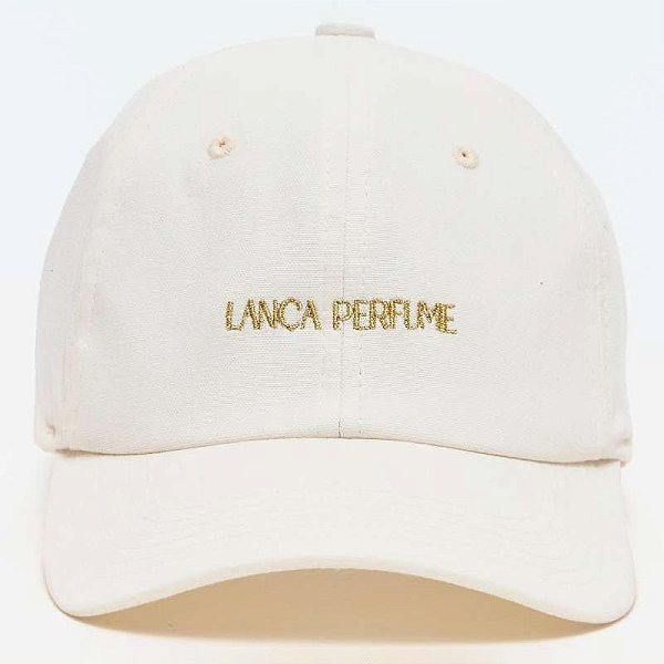 Boné Lança Perfume Enfeite Lp Ve26 Off White Feminino