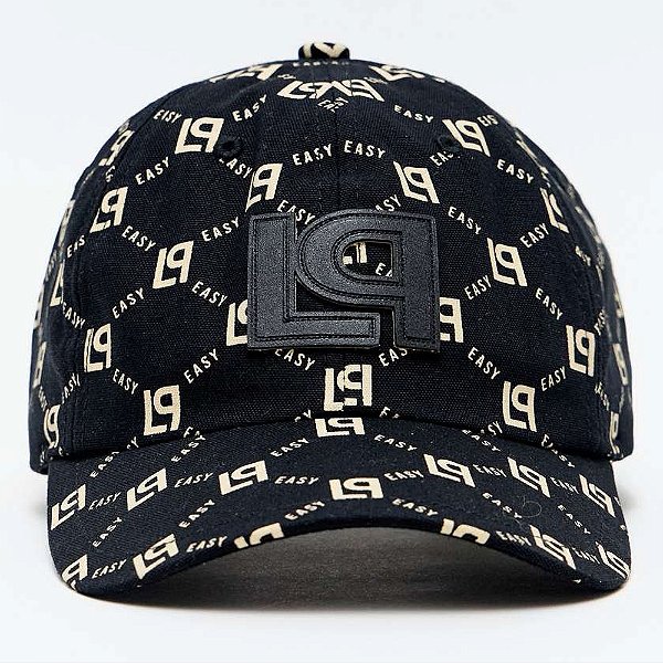 Boné Easy Lança Perfume Monograma Ve26 Preto Feminino