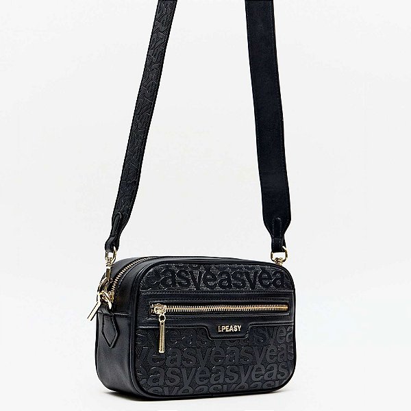 Bolsa Crossbody Easy Lança Perfume With Ve26 Preto Feminino