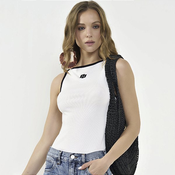 Regata Colcci Iconic Av26 Off White Feminino