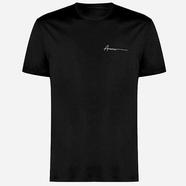 Camiseta Aramis Estampa Av26 Preto Masculino