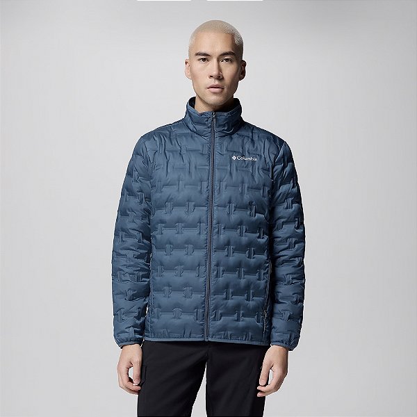 Jaqueta Columbia Down Delta Ridge II Azul Masculino