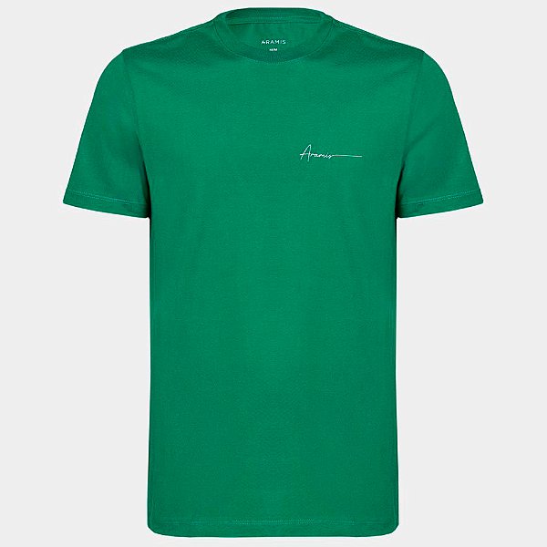 Camiseta Aramis Estampa Av26 Verde Masculino