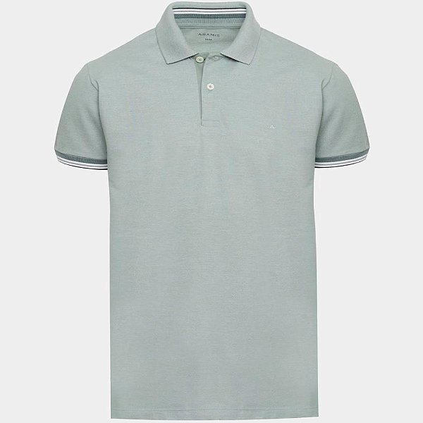 Camisa Polo Aramis Piquet Detail Av26 Verde Masculino