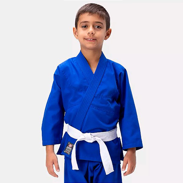 Kimono Jiu Jitsu Atama Standard Azul Infantil