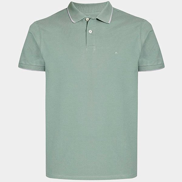 Camisa Polo Aramis Classic Friso Ve26b Verde Masculino
