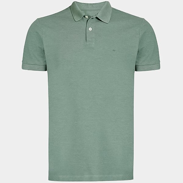 Camisa Polo Aramis Piquet Mescla Ve25b Verde Masculino