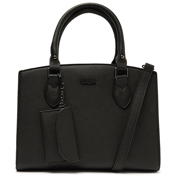Bolsa Tote Anacapri Essencial Pouch Preto Feminino