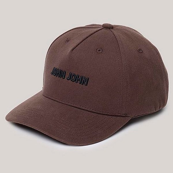Boné John John Basic Brown Ou26 Marrom Masculino