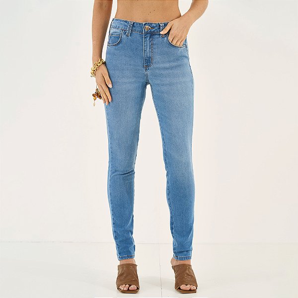 Calça Jeans Colcci Bia Light Ou26 Azul Feminino