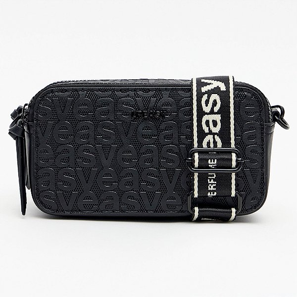 Bolsa Crossbody Easy Lança Perfume Ou26 Preto Feminino