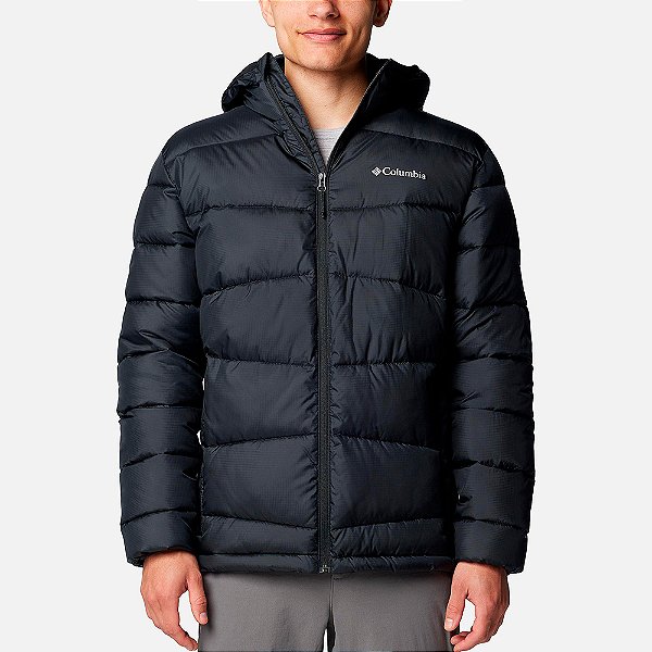 Jaqueta Columbia Fivemile Butte II Hooded Preto Masculino