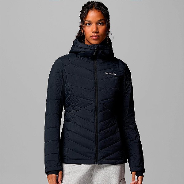 Jaqueta Columbia Joy Peak II Hooded Preto Feminino