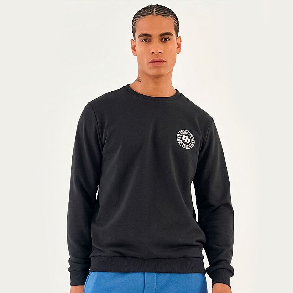 Moletom Colcci Iconic Ou26 Preto Masculino