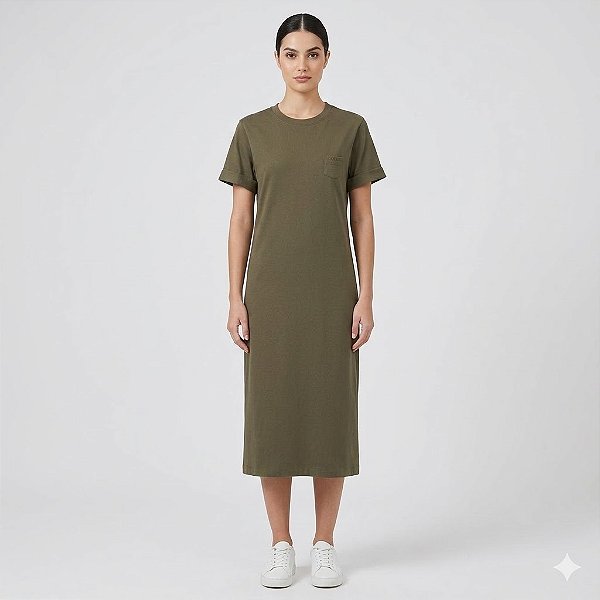 Vestido Dudalina Estela Cancelado Ou26 Verde Feminino