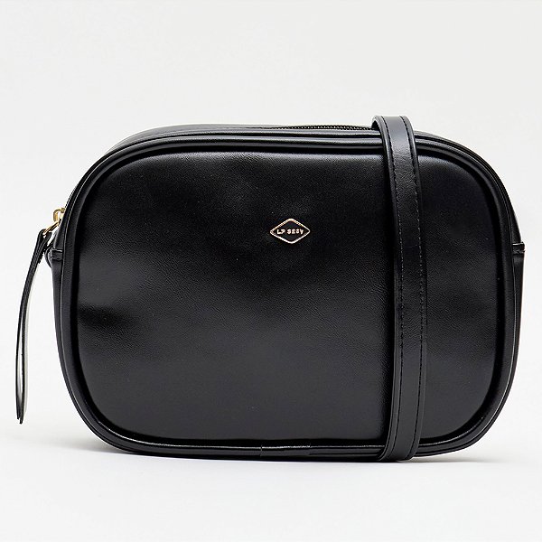 Bolsa Crossbody Easy Lança Perfume Metal Ou26 Preto Feminino