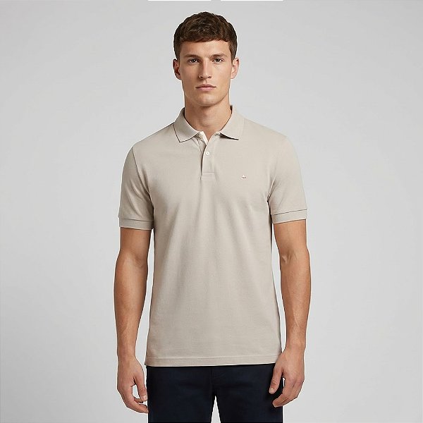 Camisa Polo Aramis Detalhe Interno In26 Off White Masculino
