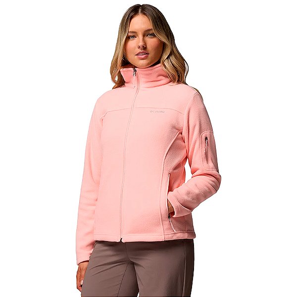 Jaqueta Fleece Columbia Fast Trek II Rosa Feminino