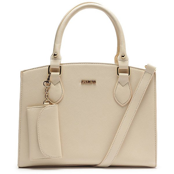 Bolsa Tote Anacapri Essencial Pouch In26 Branco Feminino