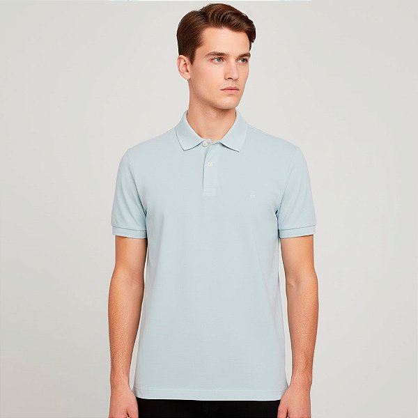 Camisa Polo Aramis Piquet Basic In26 Azul Masculino