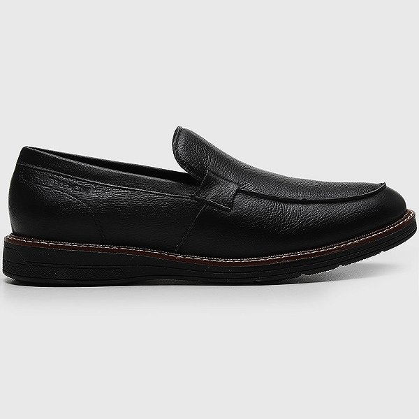 Sapato Couro Ferracini Kingston 6156 675H Preto Masculino