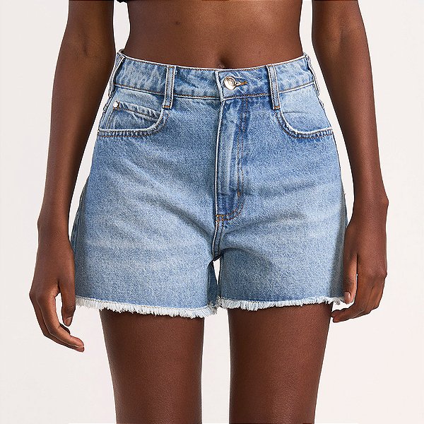 Short Jeans Colcci Jade Light In26 Azul Feminino