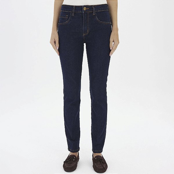 Calça Jeans Easy Lança Perfume Skinny Ank In26 Azul Feminino