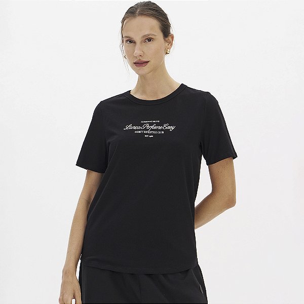 Camiseta Easy Lança Perfume Classic In26 Preto Feminino